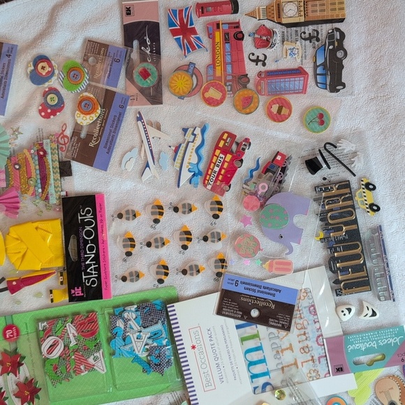 Colorful Scrapbook Sticker Collection #3 - Picture 4 of 4